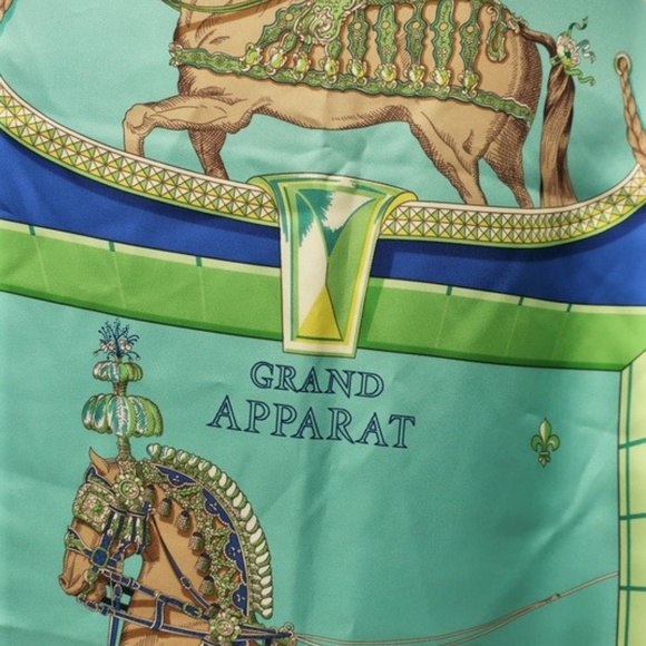 Hermes Grand Apparat by Jacques Eudel 90cm Scarf - Picture 3 of 4